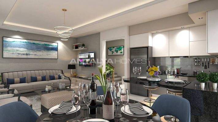 Luxurious Alanya Properties Close to the Airport in Demirtaş
