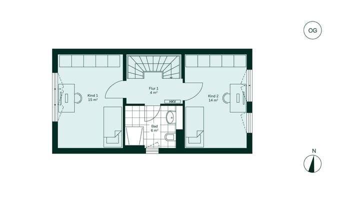 Großzügiges Dachgeschoss