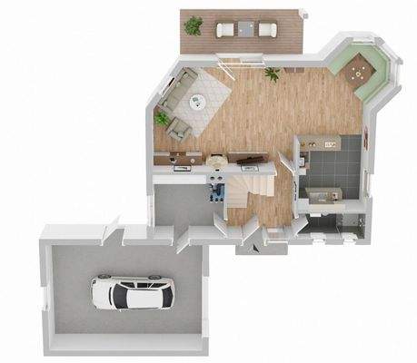 Grundriss EG (nicht maßstabsgetreu)