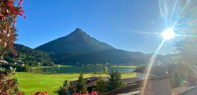 Thiersee mit Pendling und Badesee