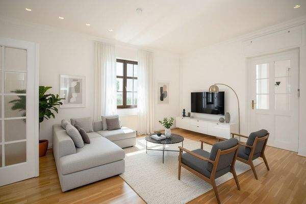 Wohnzimmer - visualisiert