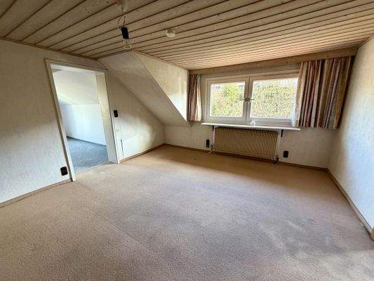 Ausgebautes Dachgeschoss