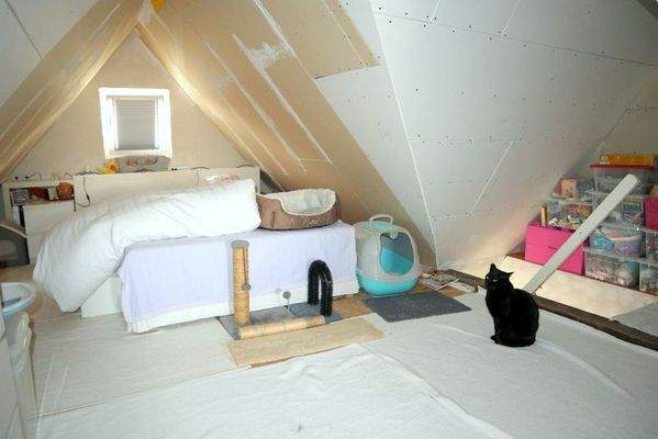 Ausgebauter Spitzboden ...