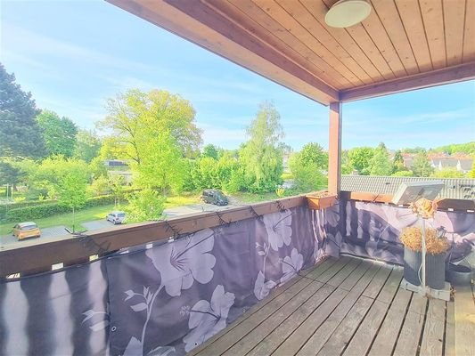 Ausblick ins Grüne