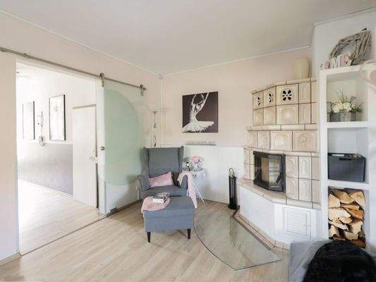 Blick zu der Leseecke