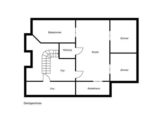 Grundriss Obergeschoss