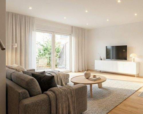 Innenvisualisierung Wohnzimmer 