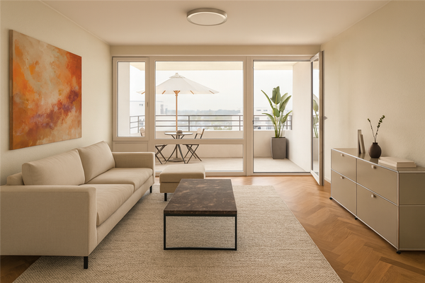 Homestaging Wohnzimmer