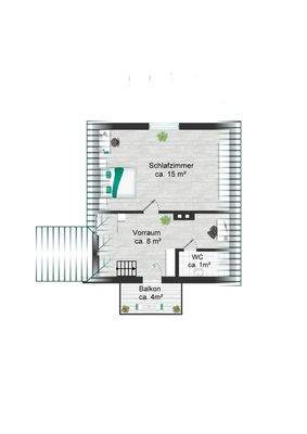 Grundriss Dachgeschoss