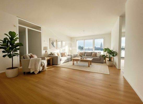 Wohnzimmer - (KI generiert)