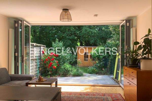 offenes Falttürenelement