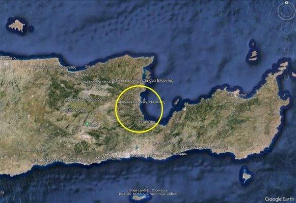 Kreta, Ammoudara: Baugrundstück in der Nähe von Agios Nikolaos zu verkaufen