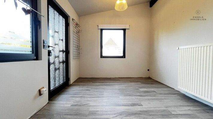 beheizter Windfang Erdgeschoss