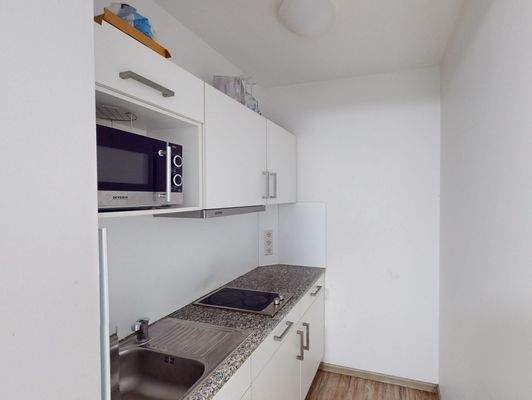 Geteilte Küche (Musterwohnung)