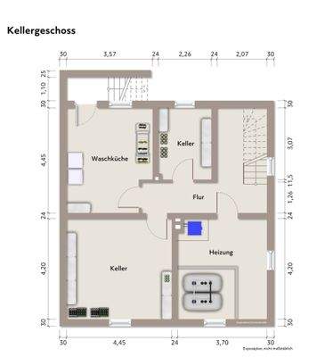 Haus Nr. 2 Grundriss Keller