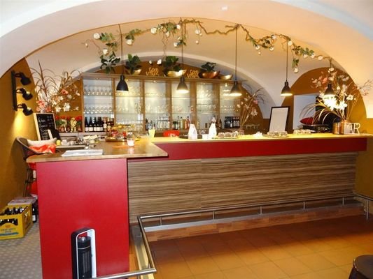 Theke im Saal
