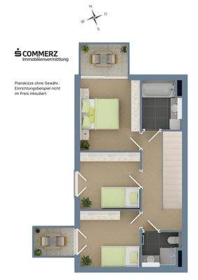 Plan Top 3 Dachgeschoss