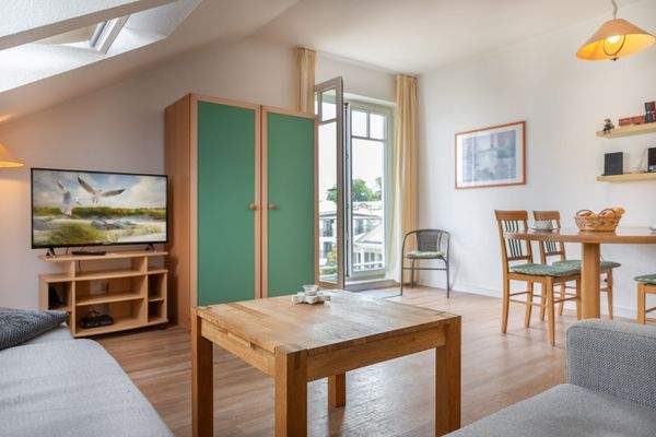 Der helle Wohnbereich 