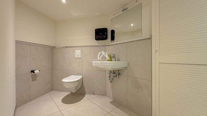 WC Untergeschoss / WC basement