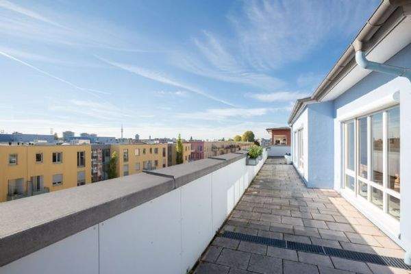 großzügige Dachterrasse