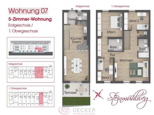 Grundriss Whg. 07
