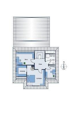 Grundriss Dachgeschoss