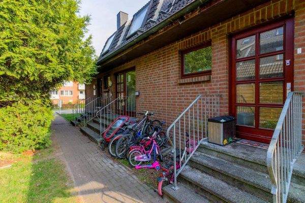 Außenansicht der Mehrfamilienhäuser 