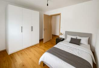 Schlafzimmer - beispielhafte Einrichtung