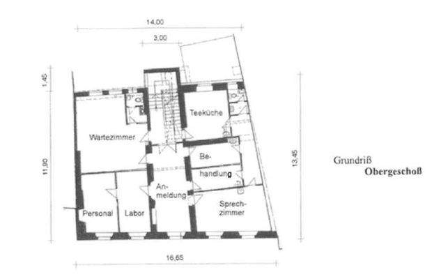 Grundriss Obergeschoss