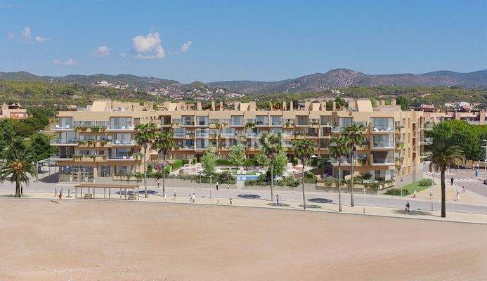 Beachside Apartments in Cubelles Barcelona