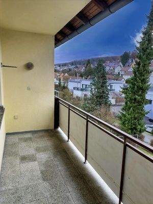 Balkon mit schönem Ausblick