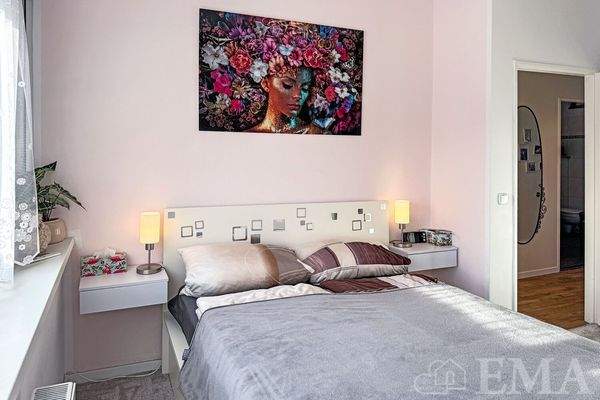 Schlafzimmer auf Ebene 5