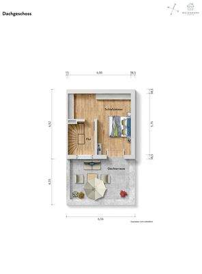 Grundriss Dachgeschoss
