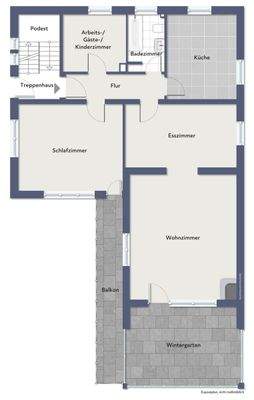 Grundriss Erdgeschoss