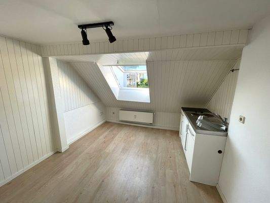 Esszimmer mit damaliger Küchenzeile