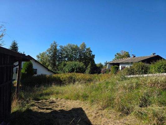 Ansicht Ost nach West oberhalb