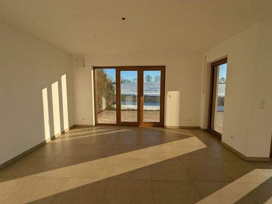 Wohnbereich im offenen Wohnraum