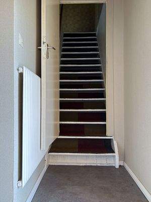 Treppe ins Obergeschoss