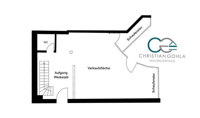 Grundriss Verkaufsfläche 2