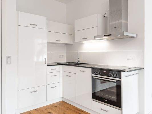 Einbauküche.