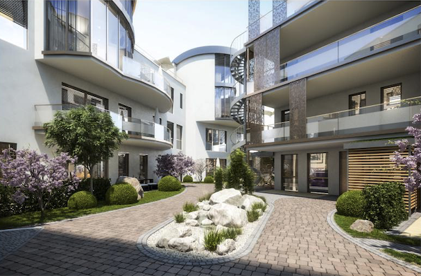 Hofansicht - Eingang 