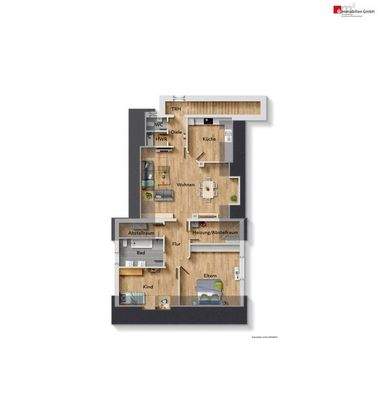 Dachgeschoss - Wohnung Nr. 2