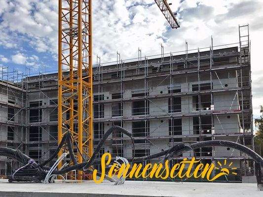 C 24 besichtigen? Gerne! Hochbau steht :)