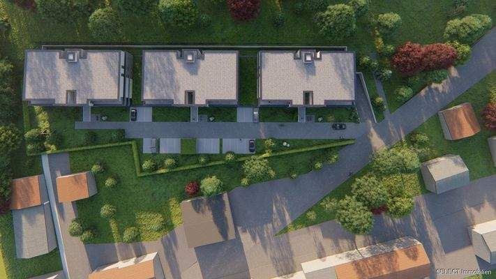 Wohnen am Rebenpark - Vogelperspektive