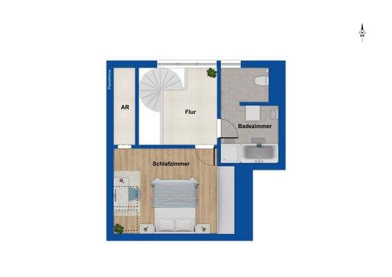 Grundriss Obergeschoss