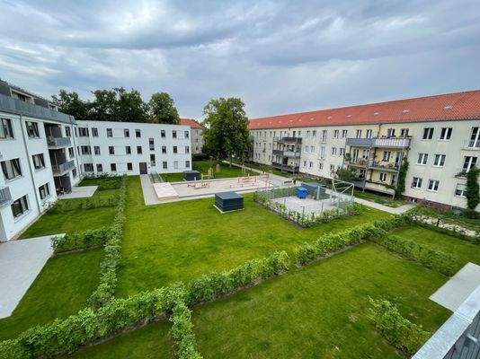 Blick in den Innenhof