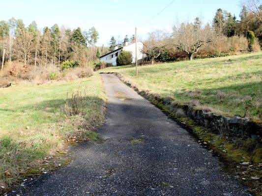 Zufahrt zum Haus