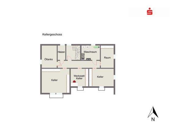 Grundriss Keller