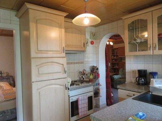 Ansicht der Einbauküche