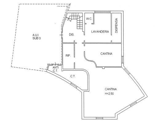 Grundriss Untergeschoss 